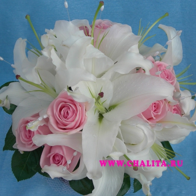 Brides bouquet �Strawberry with cream�